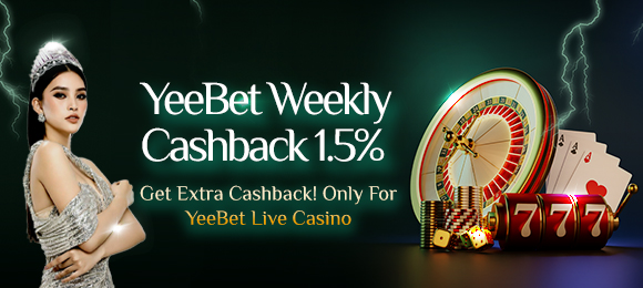 YeeBet Weekly Cashback 1.5%