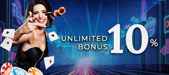 Unlimited Bonus 10%